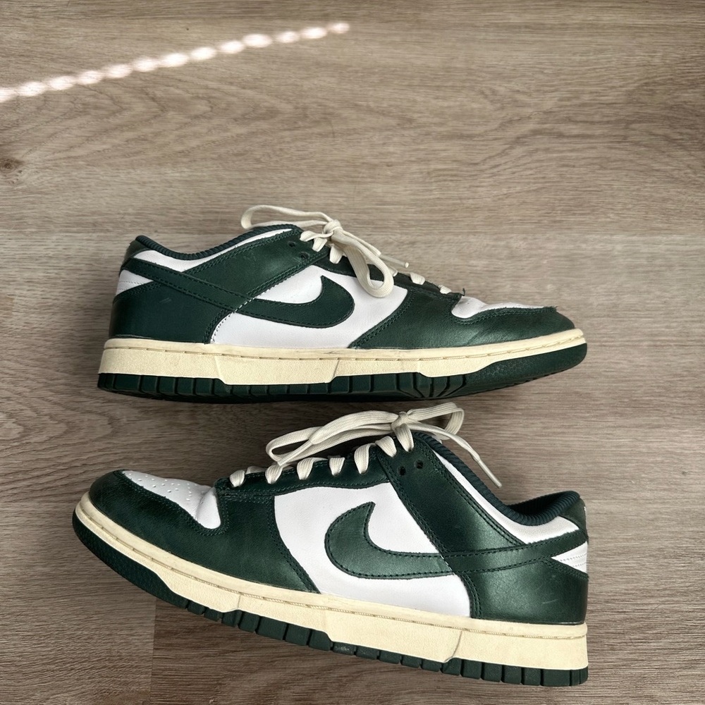 Green Metallic Dunks
